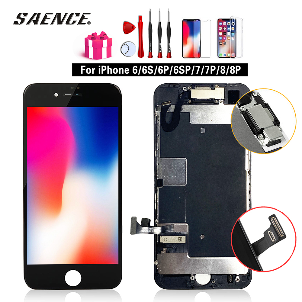 AAA++ OLED Pantalla For iphone XR LCD Display Touch Screen Digitizer  Assembly For iPhone XR LCD Screen Replacement