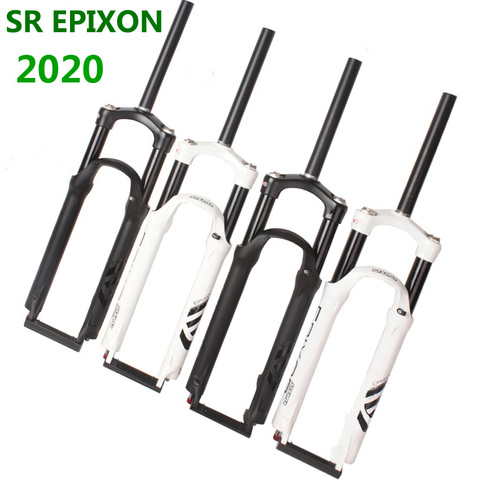 2022 EPIXON SR SUNTOUR Bike Fork EPICON 26/27.5/29er Mountain MTB Bicycle Fork suspension of air damping Front fork travel 100mm ► Photo 1/1