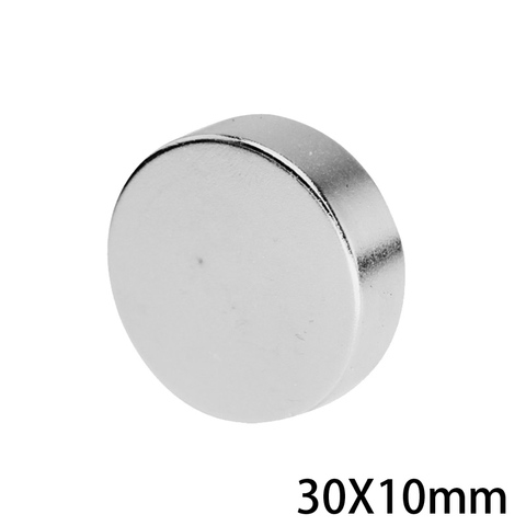 1~20PCS 30x10 mm Circular Magnets 30mmx10mm N35 Thick Neodymium Magnet Dia 30x10mm Permanent NdFeB Magnetic magnet 30*10 mm ► Photo 1/6