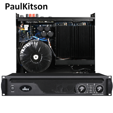 Paulkitson  X7000 Dual Channel 2000W Digital Power Amplifier Stage Audio Speaker AMP Amplifier Preamp for Stage Speake ► Photo 1/6