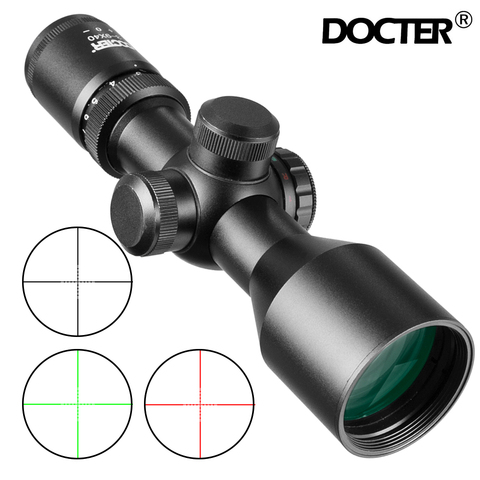 Tactical 3-9x40 Compact Scope Mildot/Rangefinder Reticle Hunting Riflescopes Cross-Hair Reticle fits 11mm/20mm Rail Mount ► Photo 1/6