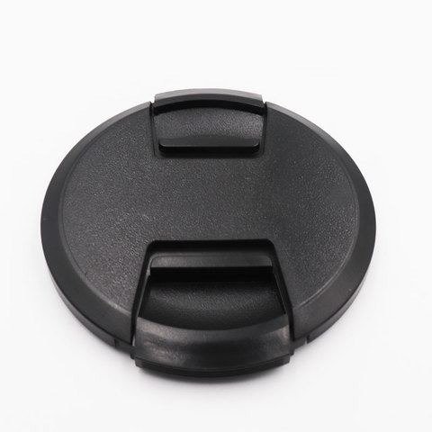 High-quality 40.5 49 52 55 58 62 67 72 77mm center pinch Snap-on cap cover for all camera Lens ► Photo 1/6