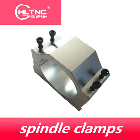 1PC Spindle Motor Brackets 52mm 65mm 80mm  100mm clamp with screws for 0.3kw 0.4kw 0.5kw 0.6kw 0.8kw 1.5kw 2.2kw machine spindle ► Photo 1/6