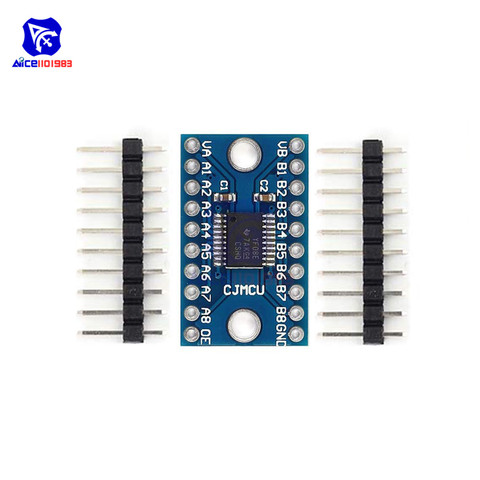 diymore TXS0108E 8 Channel Logic Level Converter Bi-Directional High Speed Full Duplex Shifter 3.3V 5V for Arduino Raspberry Pi ► Photo 1/6