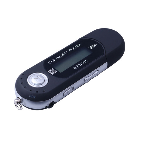 Portable USB Digital MP3 Music Player LCD Screen FM Radio Support 16GB TF Card