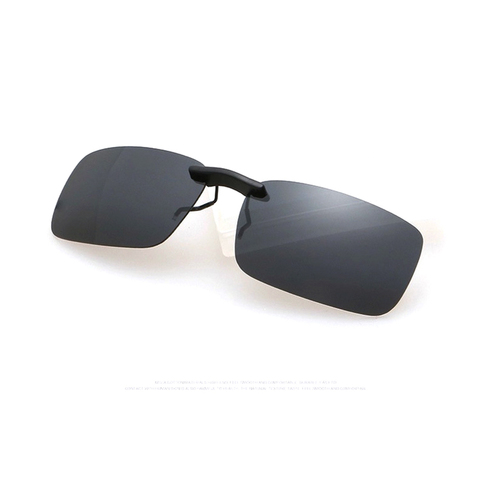 New Unisex Polarized Clip On Sunglasses Near-Sighted Driving Night Vis Lens Anti-UVA Anti-UVB Cycling Riding Sunglasses Clip ► Photo 1/4