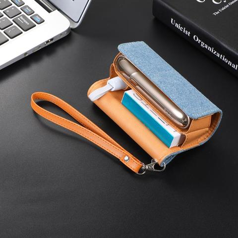High Quality Fashion Flip For Iqos 3 Double Book Cover Case Pouch Bag Holder Cover Wallet Leather Case For Iqos 3.0/ Iqos 3 Duo ► Photo 1/6