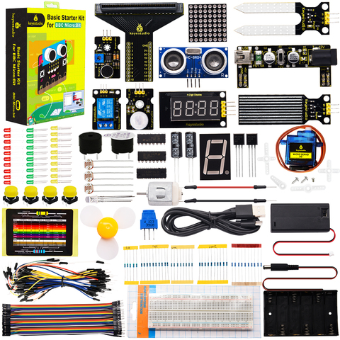 Keyestudio Microbit  Basic Starter Kit Diy Electronic Kit for BBC Micro:bit ► Photo 1/6