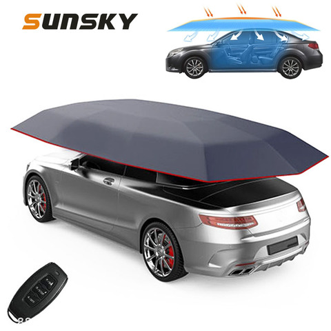 Car Fully/Semi-automatic Awning Tent Auto Smart Insulated Cover Outdoor Waterproof Folded Portable Canopy Cover Remote Control ► Photo 1/6