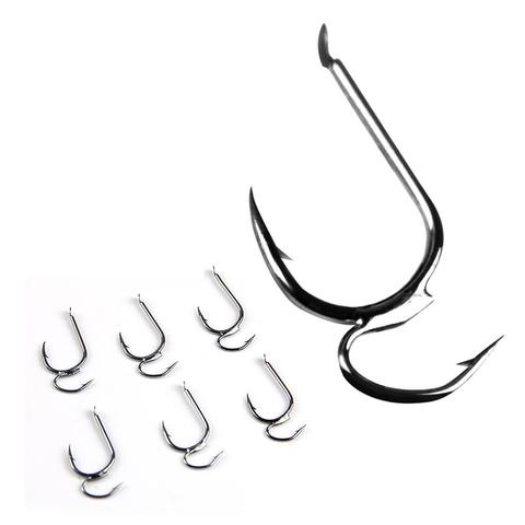 10Pcs Fishing Hook Package High-carbon Steel Two Strength Tip Sharp Fighting Hook With Barbed Fish Gear For Taiwan Sea Fishing ► Photo 1/6