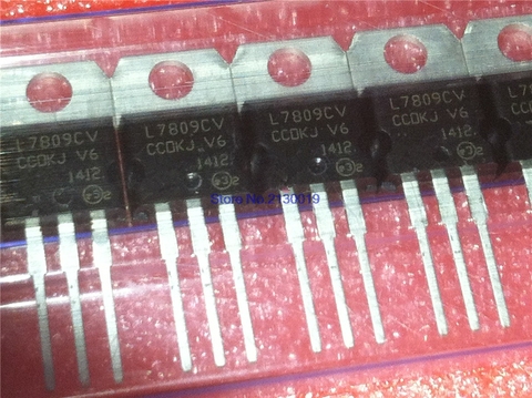 10pcs/lot L7809CV L7809 LM7809 MC7809 CW7809 7809 TO-220 In Stock ► Photo 1/1