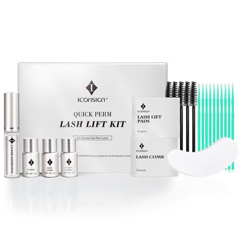 ICONSIGN Quick Perm Lash Lift Kit Eyelash Perming Set New Version Fast Perming Lotion Cilia Beauty Makeup Tools ► Photo 1/6
