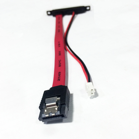 2-in-1 7Pin SATA DATA + 2Pin FDD Floppy Power Combo 7+15 Pin  22P SATA Conjoint CD/DVD HD Cable ► Photo 1/4