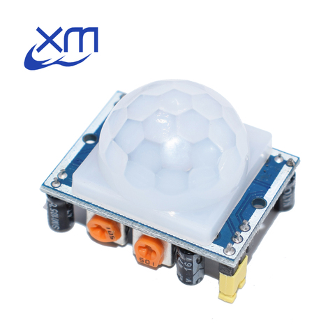 HC-SR501 Adjust Infrared IR Pyroelectric Infrared PIR module Motion Sensor Detector Module We are the manufacturer ► Photo 1/6