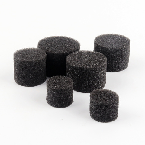 100pc Black Rooting Sponge Hydroponics Block Cloning Collar Aquaponics Net Pot Sponge Anti-Alga 4 Size Available ► Photo 1/6