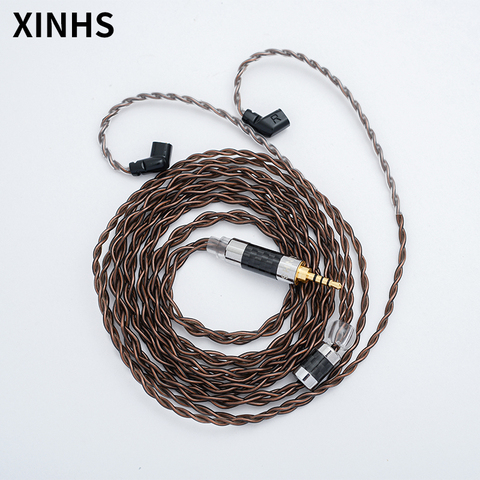 Hight Quality 7N Single Crystal Copper Audio Video Wire MMCX/0.78mm 2 Pin/QDC/TFZ Upgraded Earphones Cable ► Photo 1/1