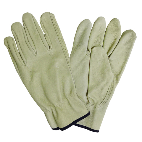 Pig Skin Leather Gloves BC-Grade Men Work Safety Working Mechanical Repairing Gardening Gloves ► Photo 1/3