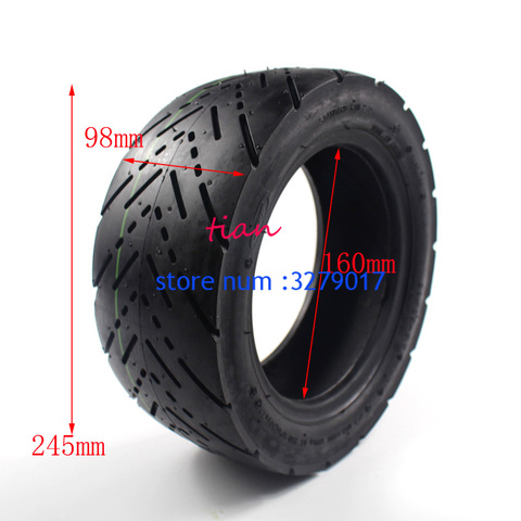 11 inch City Road Tubeless Inflatable Tyre for Electric Scooter Speedual Plus Zero 11x Dualtron Thunder 90/65-6.5 Without Tube ► Photo 1/6