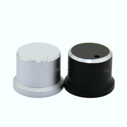 1 pcs 16x12mm 6mm Shaft Hole Aluminum Alloy Potentiometer Knob White (D-axis) ► Photo 1/3