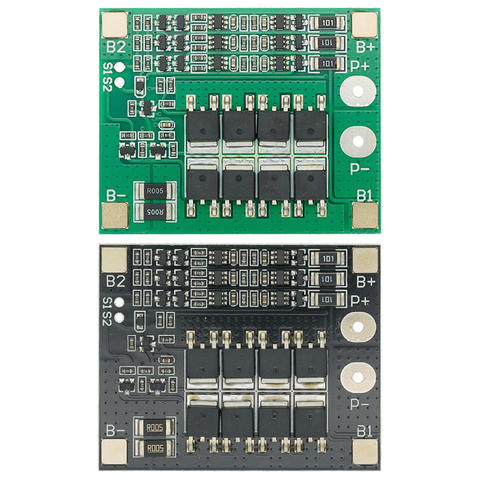 Original chip 3S 25A Li-ion 18650 BMS PCM Battery Protection Board With Balance For li-ion Lipo Battery Cell Pack Module Newest ► Photo 1/6