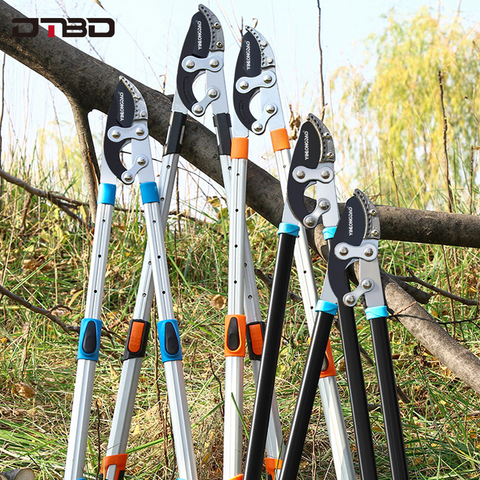DTBD Garden Tree Pruning Shears High Branch Pruning Tool  Long Reach Aluminium Handle Fruit Knife Picker Pruner Garden Tools ► Photo 1/6