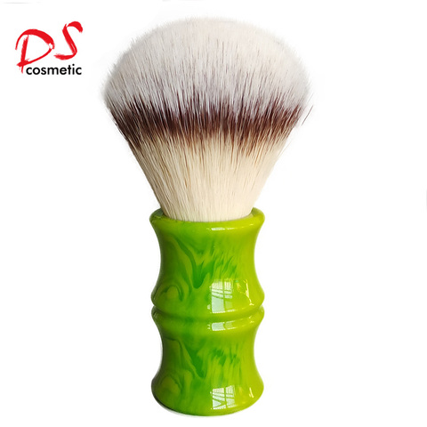 Dscosmetic bamboo color handle T4 soft synthetic hair shaving brush ► Photo 1/6