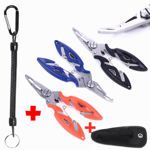 Fishing Pliers Fish Line Cutter Scissors Mini Fish Hook Remover Tool Multifunction Scissor With Lanyards Ropes Fishing Equipment ► Photo 1/6