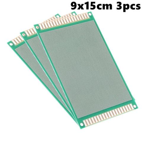 9x15cm Double Sided Universal Printed Circuit Board for DIY Soldering 3pcs ► Photo 1/1