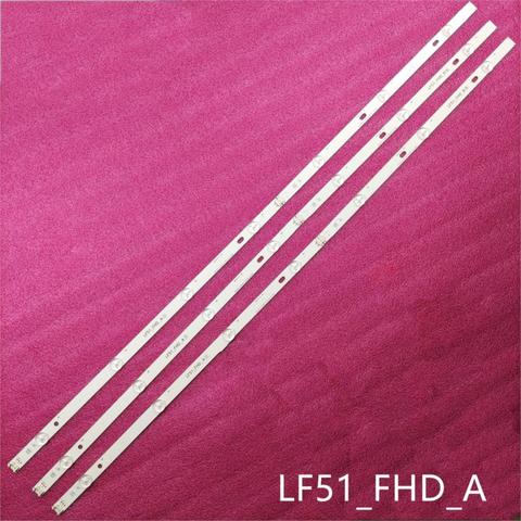 LED Strip For 6916L-0962A 6916L-0962B LG 43LH5100 43LH5700 43LF510V LF51_FHD_A LF51_FHD_B LGE_WICOP_FHD 43INCH_REV00_A/B_150511 ► Photo 1/6