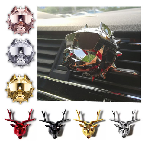 Deer Bulldog Fragrance 2022 Essential oils Deer Design Car Diffuser Essential Oil Car Perfume Flavoring Bulldog Air Fresheners ► Photo 1/6