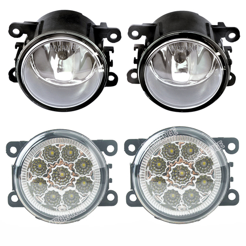 For Citroen C3 C4 C5 C6 C-Crosser Xsara Picasso 1999-2015 LED Halogen Fog Lights DRL headlights fog light foglights fog lamps ► Photo 1/6