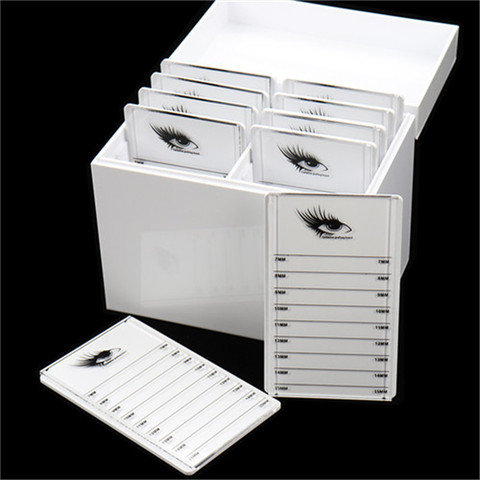 10 Layers Lashes Storage Box Display Stand Organizer Box Eyelashes Glue Pallet Eyelash Extension Eyelash Makupup Tools ► Photo 1/6
