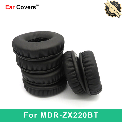 Ear Pads For Sony MDR ZX220BT MDR-ZX220BT Headphone Earpads Replacement Headset Ear Pad PU Leather Sponge Foam ► Photo 1/6