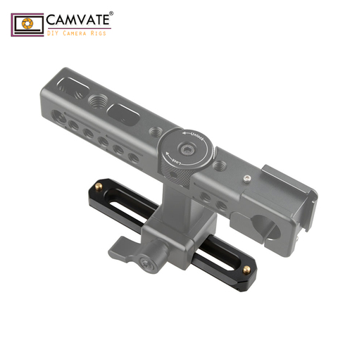 CAMVATE Camera Quick Release Safety Nato Rail 10cm Long 3.94