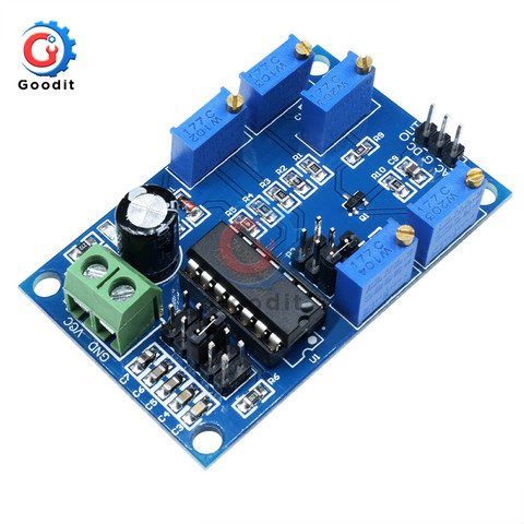 Signal Generator Medium/Low Frequency 10Hz-450KHz Triangular/Rectangular/Sine Wave Generator Module 12V to 15V ICL8038 Generator ► Photo 1/6