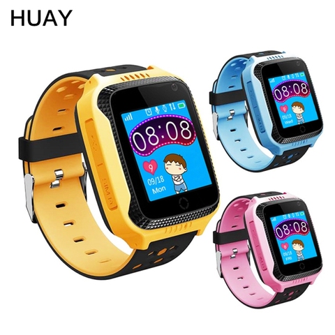 Kids GPS Tracker Smart Watch Q529 Flashlight Camera 1.44