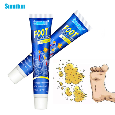 Sumifun 1pcs Foot Beriberi Cream Anti Fungal Plaster Itch Odor Peeling Blister Corn Chinese Herbal Antibacterial Ointment ► Photo 1/6