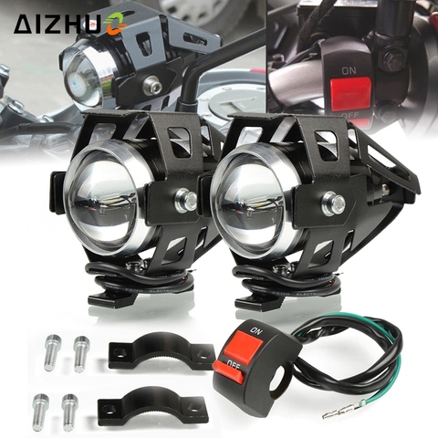 Motorcycle Headlights U5 Headlamp Spotlights Fog Head Light for SUZUKI GSXS1000 SV 400 SV 650 DL 650 V-Strom SV650 SV400 ltz 400 ► Photo 1/6