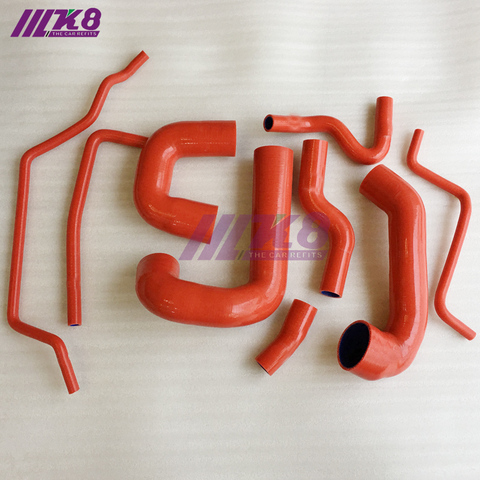 Silicone Boost Turbo Hose Kit for SAAB 93 03-07 (9Pcs) Red/Blue/Black ► Photo 1/4
