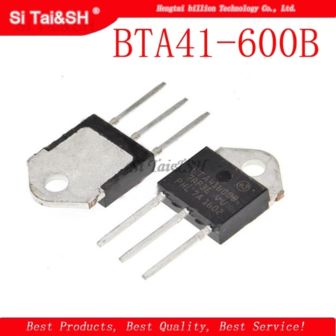 2pcs/lot BTA41-600B BTA41600B BTA41 BTA41-600B Triacs 40 Amp 600 Volt TO-3P new original ► Photo 1/1