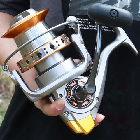 Far Throw Large Fishing Reel DC 9000-12000 Series 13 BB Metal Bevel Cup  Freshwater Reservoir Lure Fishing Distant Wheel - Price history & Review, AliExpress Seller - Octopus Hunting Store