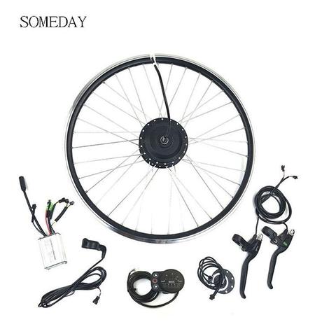 SOMEDAY Electric Bicycle 24V 250W Conversion Kit front hub Motor 16-28/29 inch 700c wheel with LED900S Display E-bike Kit ► Photo 1/6