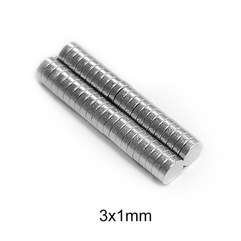100/200/500/1000/2000/5000PCS 3 x 1mm Powerful Super Strong Rare Earth Neodymium Disc Magnets 3x1 mm n35 Small Round Magnet 3*1 ► Photo 1/6