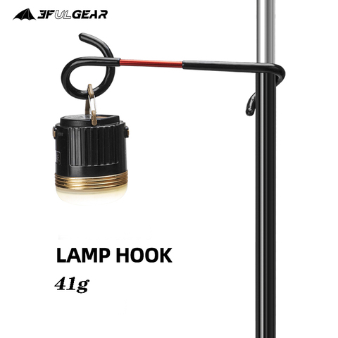 3F UL GEAR Outdoor Tent Lamp hook Field Lantern Light Easy To Carry Pole Post Hooks Camping Pole Light Hook ► Photo 1/5