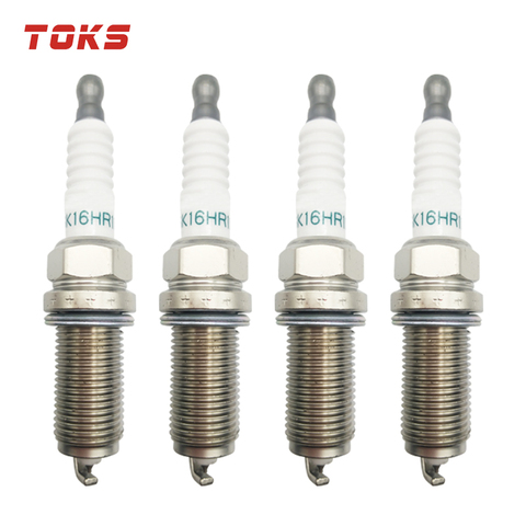 TOKS 90919 01233 SK16HR 11 High Quality 9091901233 SK16HR11 Iridium Spark Plug For Toyota Camry RAV4 Scion tC 90919-01233 ► Photo 1/5