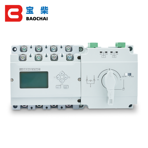 Generator ATS automatic transfer switch Double power controller 63A 100A 125A 250A 630A 1000A ATS SLS3-125B ► Photo 1/6