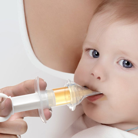 Baby Kids Smart Medicine Dispenser Needle Feeder Squeeze Medicine Dropper Dispenser Pacifier Feeding Utensils Baby Accessories ► Photo 1/6