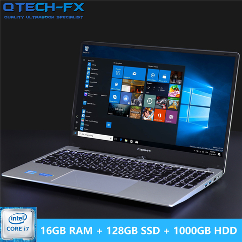 Metal i7 16GB RAM 1TB HDD + SSD 256GB 500G Business Arabic AZERTY Spanish Russian Keyboard Backlit ► Photo 1/6