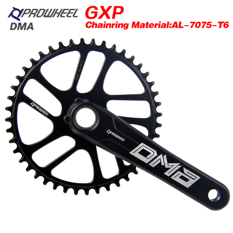 PROWHEEL Road Bike Crank 9/10/11/12S 170/172.5mm Crank 40/42/44/46/48/50T GXP Chainring and BB Bottom bracket Bicycle crankset ► Photo 1/6