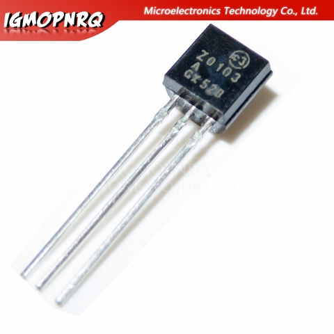 10pcs Z0103MA Z0103 TO-92 Triacs 1.0 Amp 600 Volt new original ► Photo 1/1